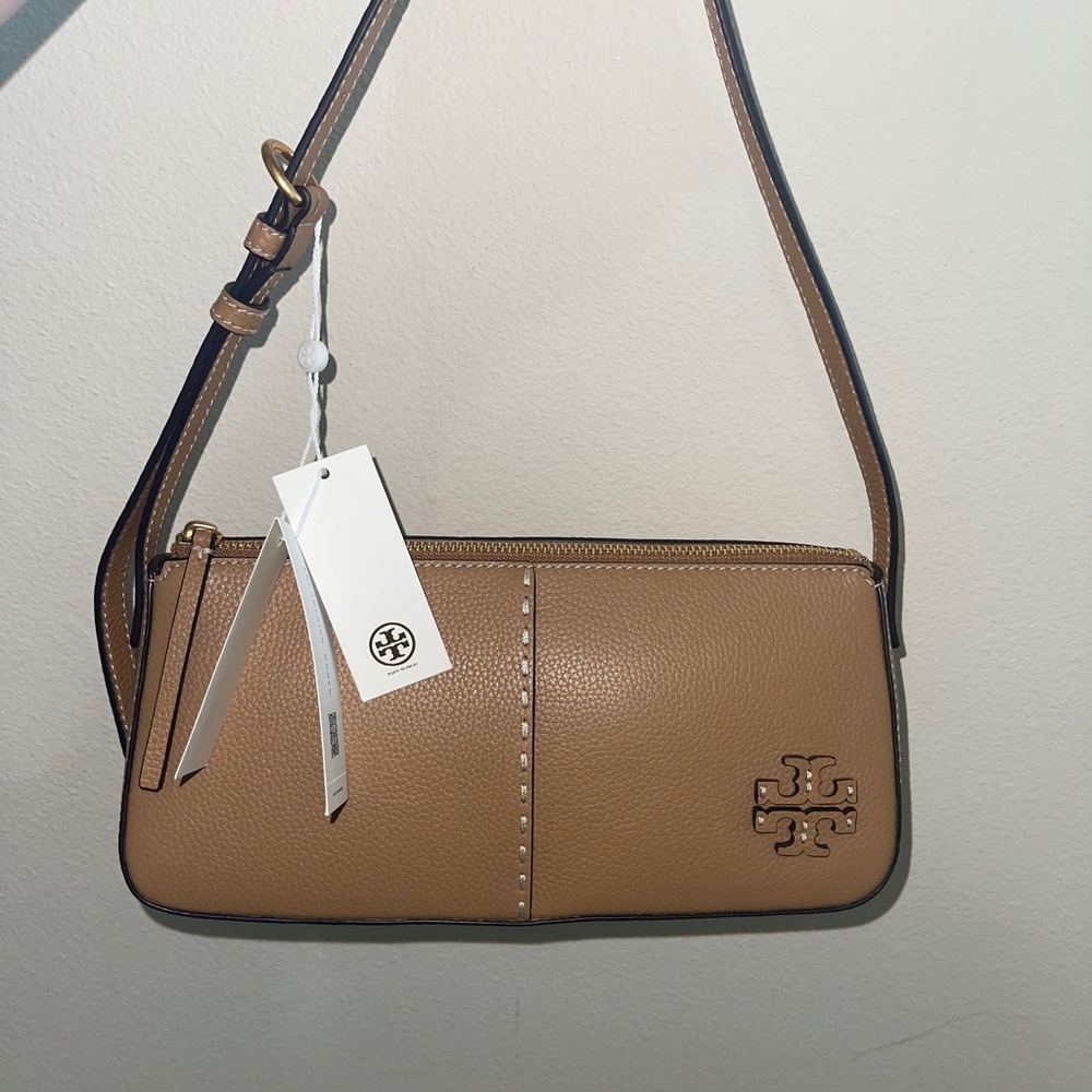 Tory Burch McGraw Wedge Shoulder Bag NWT
